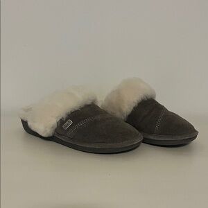 Bulbul size 6 - Cozy Brown Slippers with Lining